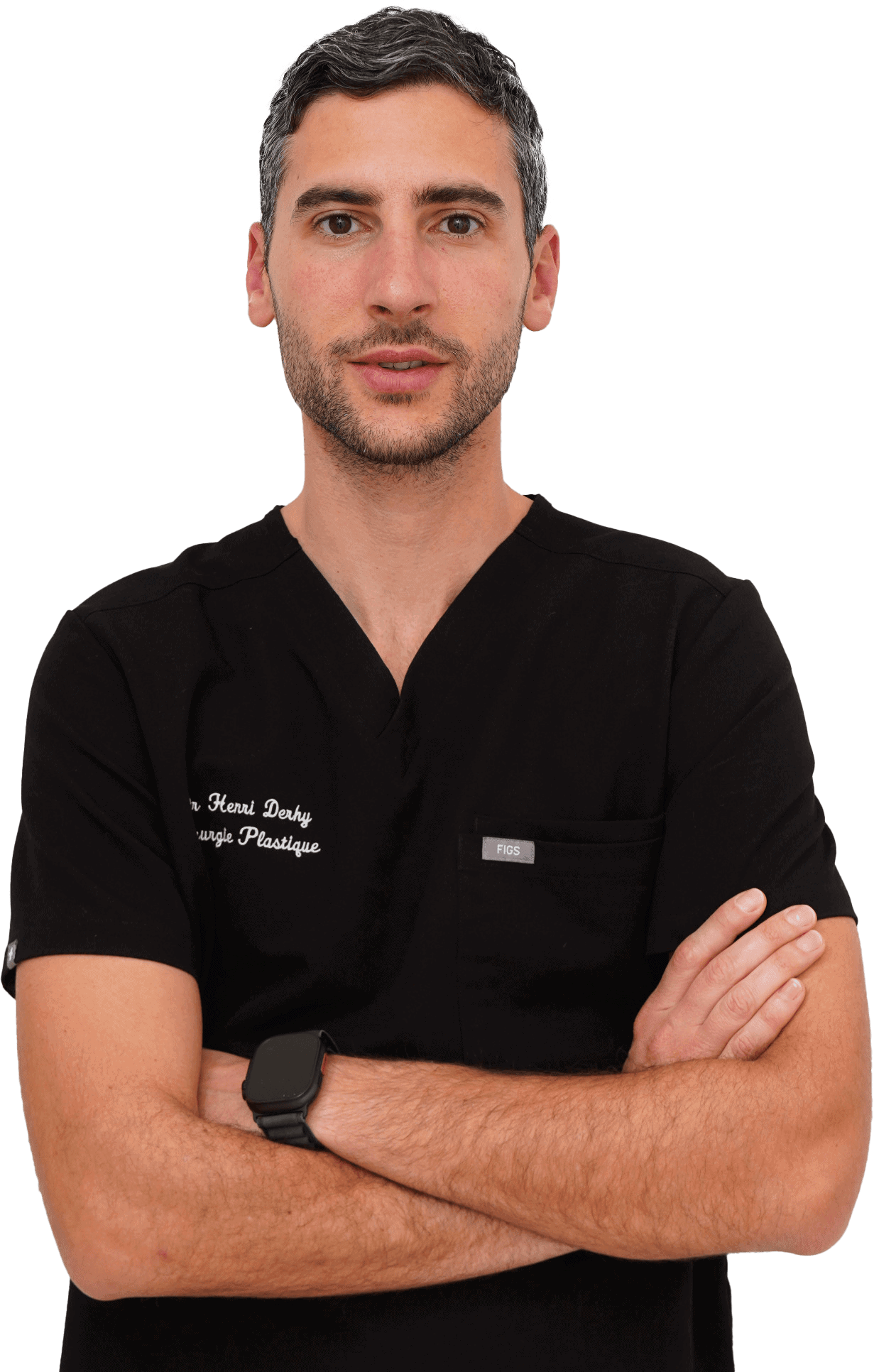 portrait docteur henri derhy chirurgien esthetique specialiste chirurgie plastique reconstructrice paris